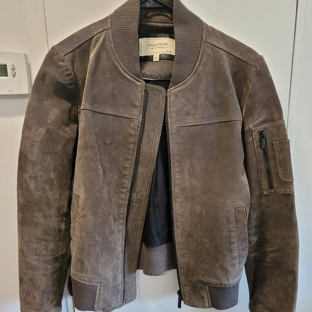 Suede Leather Jacket